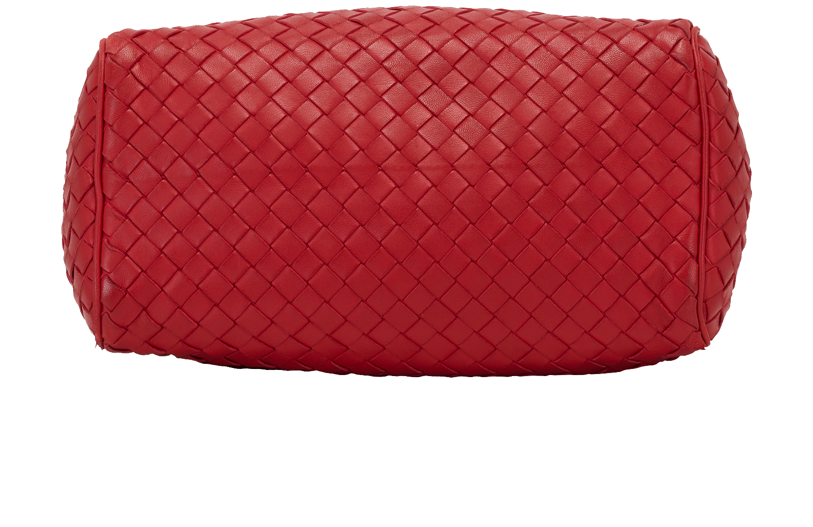 Intrecciato Boston Bag, &pound;420, Handbags, Red, Leather, Top view